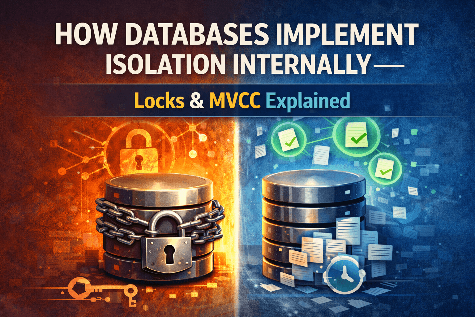 How Databases Implement Isolation Internally — Locks & MVCC Explained