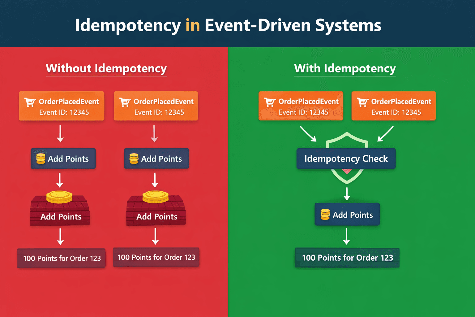 Idempotency in Event-Driven Systems (Spring Boot + Kafka Demo)