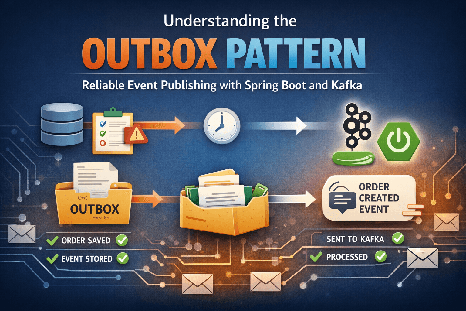 Outbox Pattern Explained: From Problem to Implementation (Spring Boot + Kafka)